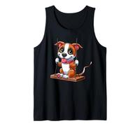American Staffordshire Terrier Playground Swing Tank Top