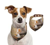 American Staffordshire Terrier Printing,Dog Bandanas Cotton Pet Scarf Adjustable Bibs for Pet,S