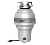 American Standard 10-US-ASD-1250 Premium Garbage Disposal with 3-Bolt Mount System and Odor Protection Processor, Silver