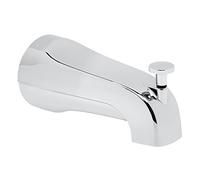 American Standard 8888026.002 Bath Slip-On Diverter Tub Spout, 4 in, Polished Chrome (for 1/2" Copper Water Tube)