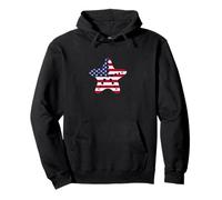 American Starfish Summer Patriotic Men Women Beach Pullover Hoodie