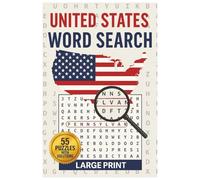 american states words search: 55 Fun & Educational Puzzles Celebrating American Landmarks, Culture, cities and History