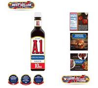 American Steak Sauce 10oz - Thick, Flavorful & Vegetarian Delight