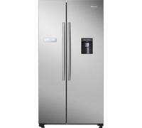 Hisense RS741N4WCE side-by-side refrigerator Freestanding 578 L E Stainless steel
