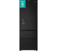 Hisense RF632N4WFE side-by-side refrigerator Freestanding 485 L E Black