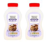 American Style Pancake Shaker Mix with Chocolate Chips, Just Add Water, Suitable for Vegetarians, 155g, Pack of 2