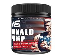American Supps Donald Pump Booster [510g] - Make Your Pump Great Again! L-Citrulline Malate + Creatine + AAKG + Beta Alanine + Ginkgo Biloba (Peach Iced Tea)