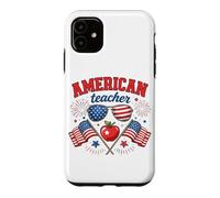 American Teacher Proud Patriotic Special Education Teacher Case for iPhone 11