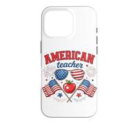 American Teacher Proud Patriotic Special Education Teacher Case for iPhone 16 Pro