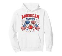 American Teacher Proud Patriotic Special Education Teacher Pullover Hoodie