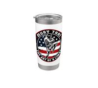 American Thai Boxing Muay Thai Stainless Steel Insulated Tumbler