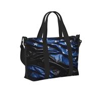 American Thin Blue Line Flag Print Travel Hand Bag Foldable Weekend Getaways Gym Sports Trip Daily Use Camping Tote