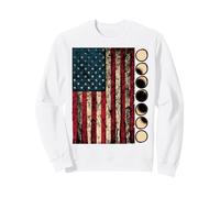 American Total Solar Eclipse Totality Phases Astrologers Sweatshirt