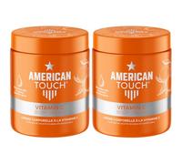 American Touch Body Cream with Vitamin C - 500ml X 2 Pack | Hydrating & Brightening Moisturizer for Smooth, Soft, Radiant Skin - Nourishing Daily Skincare Lotion