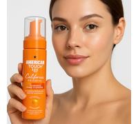 "American Touch California Dreaming Vitamin C Foaming Facial Cleanser - Brightening Daily Face Wash for Radiant, Healthy & Glowing Skin - Sulfate-Free, Gluten-Free, 220ml"