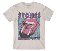 American Tour Map T-Shirt The Rolling Stones Natural XXL