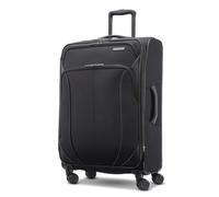 American Tourister 4 Kix 2.0 Expandable Softside Luggage with Spinner Wheels, Black, 28 Spinner, 4 Kix 2.0 Expandable Softside Luggage with Spinner Wheels