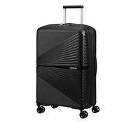 American Tourister 4 Wheel Trolley, Black, 67 cm, 67 Liters, Spinner, TSA Lock