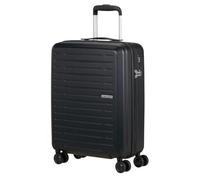 American Tourister Aerojoy 55cm Suitcase 4 Wheels Hard Top ABS TSA Lock Internal Zip Mesh Divider Cross Straps Lightweight 3 Year International Warranty