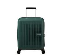 American Tourister Aerostep - Spinner S, Expandable Carry-On Luggage, 55 cm, 36/40 L, Green (Dark Forest)