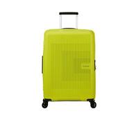 American Tourister Aerostep - Spinner M, Expandable Case, 67 cm, 66.5/72.5 L, Green (Light Lime)