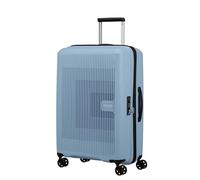 American Tourister Aerostep Spinner Check-in Suitcase, 67 cm | Soho Grey, expandable softside suitcase, 67H x 46W x 26D cm, 66.5/72.5 L, 3.1 kg, with TSA lock and interior cross straps