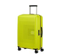 American Tourister Aerostep - Spinner M, Expandable Suitcase, 67 cm, 66.5/72.5 L, Green (Light Lime)