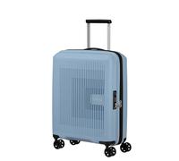 American Tourister Aerostep - Spinner S, Expandable Hand Luggage, 55 cm, 36/40 L, Grey (Soho Grey)
