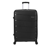 American Tourister Air Move Suitcase with 4 Wheels 75 cm L, Black (Black), L (75 cm - 93 L), Case