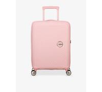 American Tourister American Tourister Soundbox Expandable Four-Wheel Shell Cabin Suitcase 55cm Pastel Pink