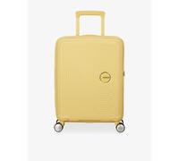 American Tourister American Tourister Soundbox Expandable Four-Wheel Shell Suitcase 55cm Pastel Yellow