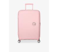 American Tourister American Tourister Soundbox Expandable Medium Four-Wheel Shell Suitcase 67cm Pastel Pink