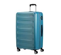 American Tourister Astrobeam - Spinner L, Expandable Case, 77 cm, 97/110 L, Blue (ICY Aqua)