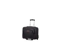 American Tourister AT Work Rolling Tote 15.6" Black/Orange