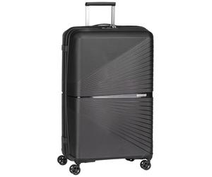 American Tourister Azirconic 77 cm 4-Wheel Suitcase, Black Onyx, 77, Suitcase