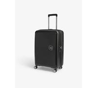 American Tourister Bass Black Soundbox Expandable Four-wheel Suitcase 67cm