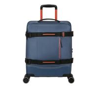 American Tourister C499/154675/6032 Spinner S TSA Coated Navy/Orange