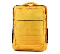 American Tourister Checkline Travel Backpack with 40-cm Laptop Compartment gold colored
