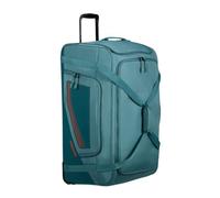American Tourister City Racer - Travel Bag with Wheels 77 cm, 129 L - Lots of Storage Space & Separate Shoe Compartment - Water Repellent, Multiple Handles, Sturdy - Blue (Petrol)