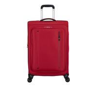 American Tourister Cloudrider 4 wheels Trolley M 67 cm with expansion pleat red