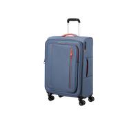 American Tourister Cloudrider travel suitcase soft luggage suitcase Stone Blue M (60-70 cm)