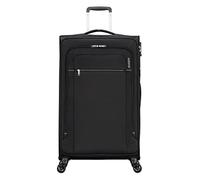 American Tourister Crosstrack - Spinner L, Expandable Case, 79 cm, 109.5/119 L, Black/Gray (Black/Grey)