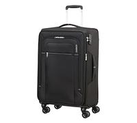 American Tourister Crosstrack - Spinner M, Expandable case, 67 cm, 71.5.77 L, Black, Gray (Black, Grey)
