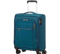 American Tourister Crosstrack - Spinner S, 55 cm, 40 L, Navy, Orange (Navy, Orange)