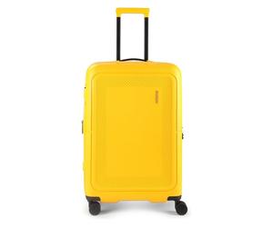 American Tourister Dashpop 4 wheels Trolley 67 cm Expandable yellow