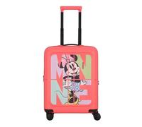 American Tourister Dashpop Disney - Spinner S, Expandable Cabin Luggage, 55 cm, 41/47 L, Multicolour (Minnie Pop Letters)