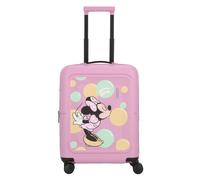 American Tourister Dashpop Disney - Spinner S, Expandable Carry On, 55 cm, 41-47 L, Multicolor -Minnie Bubbles