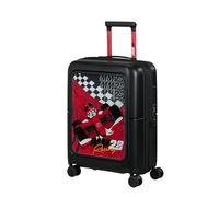 American Tourister Dashpop Disney - Hand Luggage Suitcase 55 x 40 x 20/23 cm, Expandable Hard Shell Cabin Trolley for Ryanair & Most Airlines, 41/47L, Racing Mickey