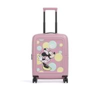 American Tourister Dashpop Disney - Spinner S, Expandable Carry On, 55 cm, 41-47 L, Multicolor -Minnie Bubbles
