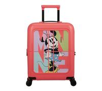 American Tourister Dashpop Disney Spinner Cabin Suitcase, 55 cm | Minnie Pop Letters, expandable hardside suitcase, 55H x 40W x 20D cm, 41/47 L, 2.5 kg, with TSA lock